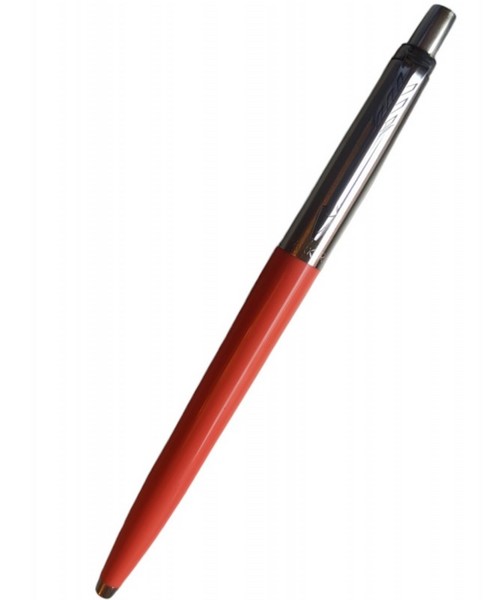 خودکار ژوتر اسپشیال رنگ بدنه قرمز  نیمه استیل پارکر