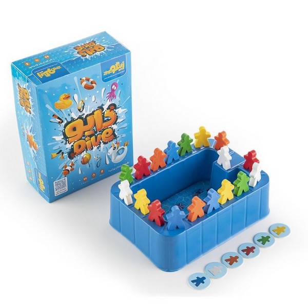 بسته بازی دایو (بقیه رو بنداز تو آب!)،(باجعبه) (زینگو)