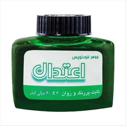 جوهر شیشه ای خودنویس60میل سبز مدل سوپر اینک (ETEDAL SUER) اعتدال 