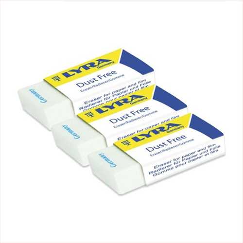 پاک کن رنگ سفید سایز متوسط  مدل داست فری لیرا 