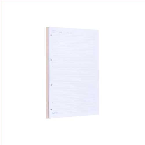 کاغذ (یدک) کلاسوری دو خط، 4 حلقه سایز A4 بسته 50 برگی X2 پاپکو 