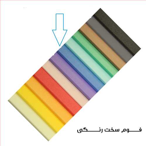 فوم 2.5  میل ماکت سازی (سخت) سایز A3 رنگ آبی اصلی (بلو فوم)