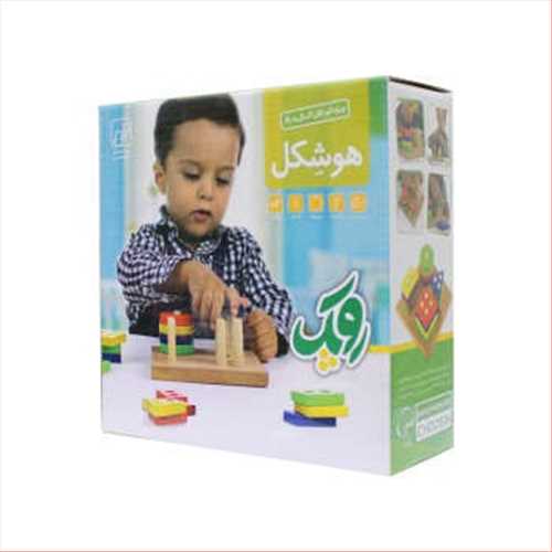 بسته بازی فکری،آموزشی ،چوبی (هوشکل) روپک