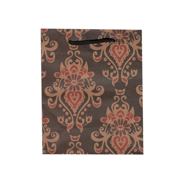 ساک هدیه (ساک کادویی) ابعاد 26×30×13سانت طرح کاغذ دیواری