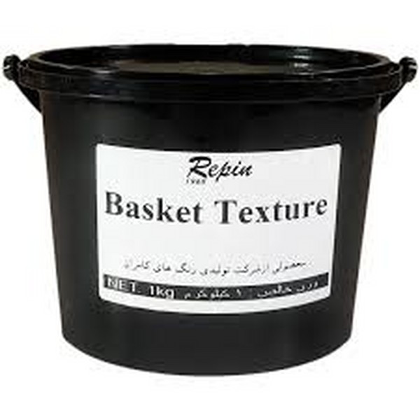 بسته یک (1) کیلوگرمی سطلی خمیر تکسچر بسکت (پتینه) (برجسته کاری) رپین