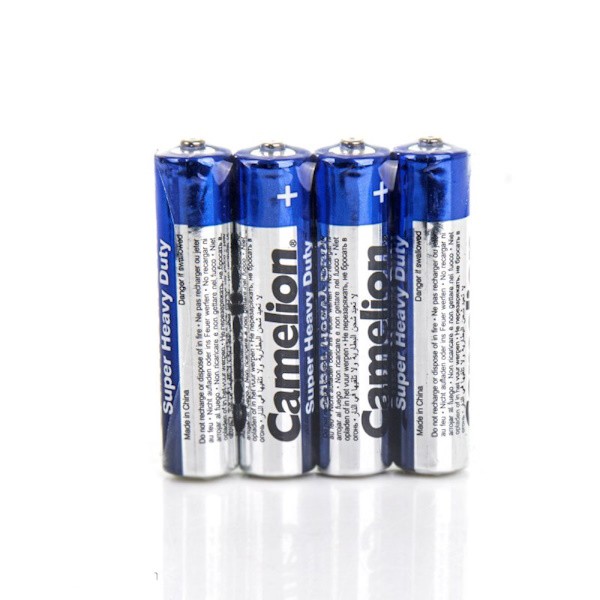 بسته 4 عددی باتری نیم قلمی AAA سوپر هوی دیوتی 1.5 ولت کملیون