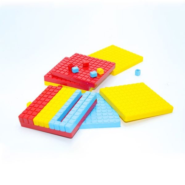 مکعب ریاضی کوئیزنر (کوییزنر) (یادگیری آسان و تدریس مفاهیم ریاضی) تولیدی بهار