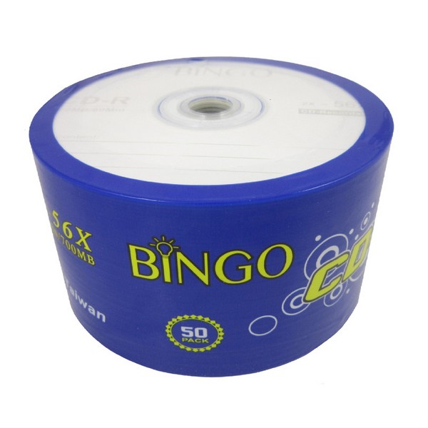 سی دی خام  گرید A  پلاس  700MB/80 MIN بینگو