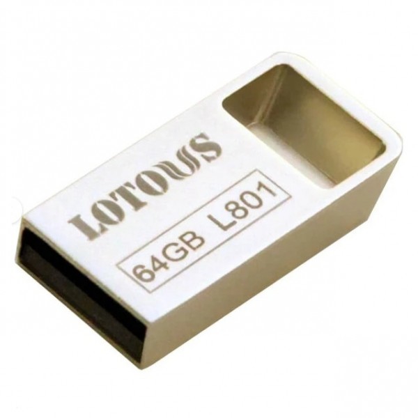 فلش مموری 64 گیگ مدل L801 پورتHIGH SPEED USB2  لوتوس