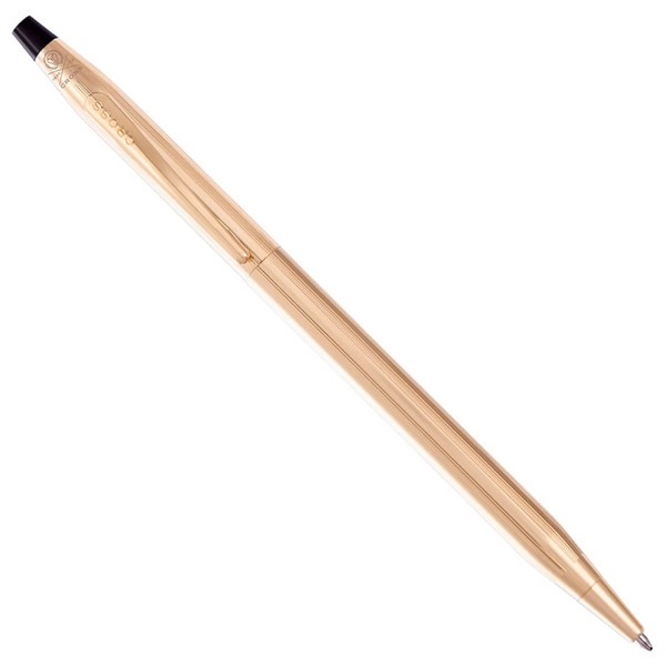خودکار کمر پیچ طلایی بدنه و قطعات روکش طلای 23 عیار  مدل CLASSIC CENTURY AT0082-156 کراس