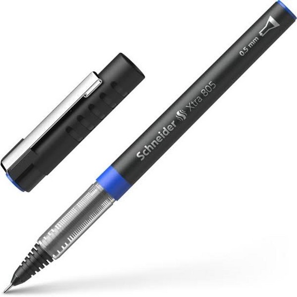 روان نویس  قطر نوشتاری 0.5 مدل اکسترا  805 رنگ آبی (Schneider Xtra 805 Rollerball Pen) اشنایدر