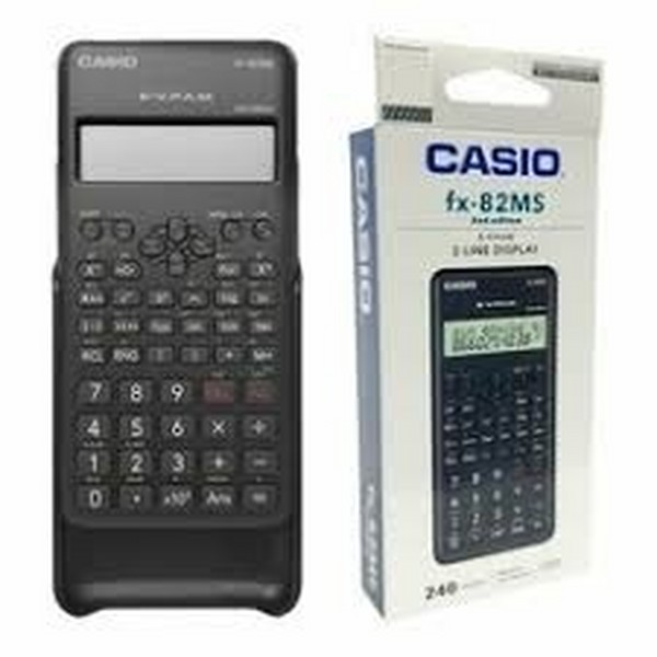 ماشین حساب مهندسی مدل fx-82MS قاب کشوئی  درجه یک کاسیو 