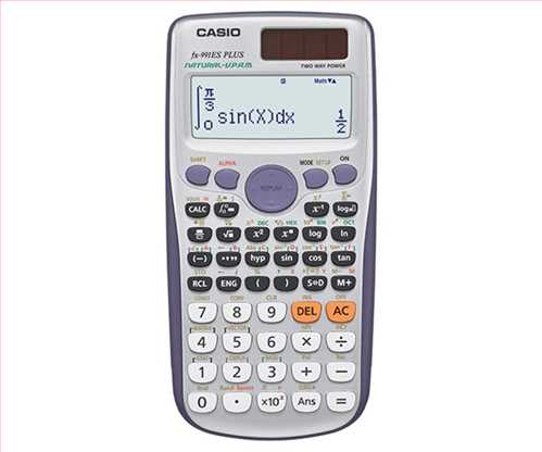 ماشین حساب مهندسی مدل fx-991ES PLUS قاب کشوئی رنگ نقره ای، درجه یک کاسیو 