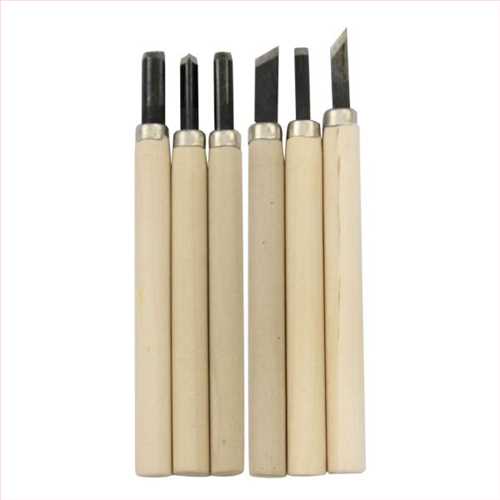 بسته مغار دسته چوبی  6 عددی (درجه 1)
