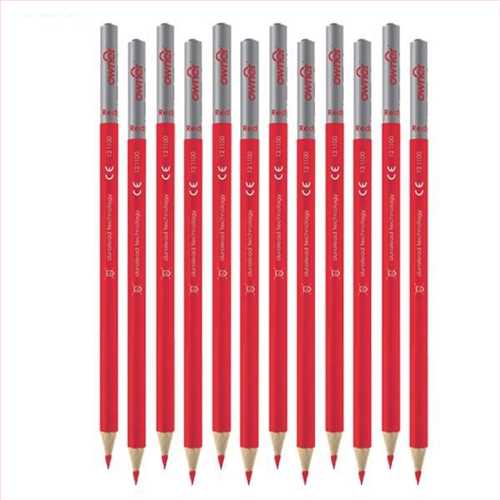 بسته 12 عددی مداد قرمز سه گوش مدل 127100 (HB 127100 duralead technology Tri ) اونر 