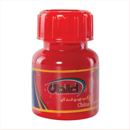 مرکب چین ضد آب رنگ قرمز (مرکب خوشنویسی) 25 میل  اعتدال 