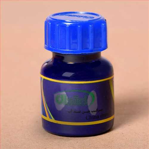 مرکب چین ضد آب رنگ آبی (مرکب خوشنویسی) 25 میل اعتدال 
