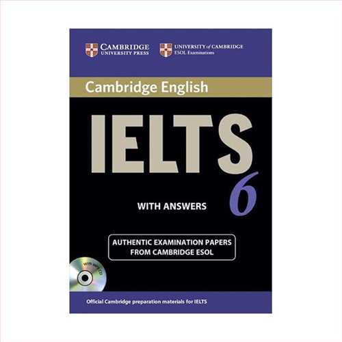 (آیلتس 6 ) IELTS CAMBRIDGE TEST6+CD  (با سی دی) (جنگل،کمبریج)