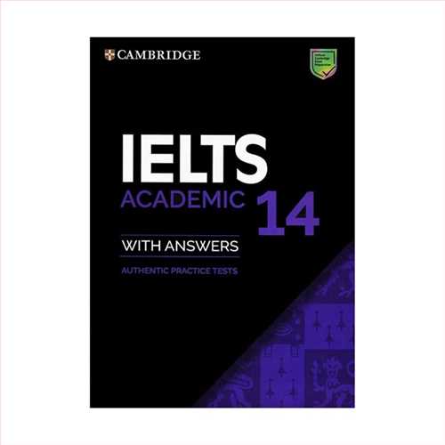 (آیلتس 14 آکادمیک کمبریج) (با سی دی) cambridge ielts 14 academic+cd (جنگل،کمبریج)