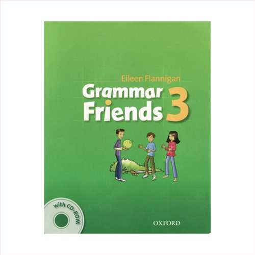(گرامر فرندز3) GRAMMAR FRIENDS 3+cd (گلاسه رنگی، با سی دی) (جنگل) 