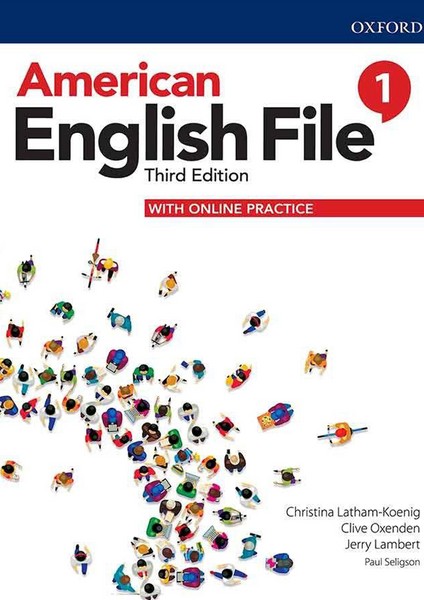 (امریکن انگلیش فایل 1 ویرایش 3 با سی دی آکسفورد)  AMERICAN ENGLISHFILE1 +WORKBOOK+cd oxford