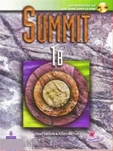 (سامیت 1 بی) SUMMIT 1B + WORKBOOK + cd (با سی دی) ( غزال جوان) 