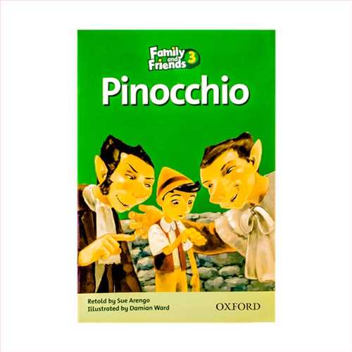 (پینوکیو ) Pinocchio Family & friends3 ( گلاسه رنگی) (جنگل)