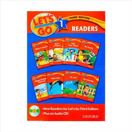 (لتس گو ریدرز1 ویرایش سوم) 1 Lets GO readers ((رنگی) (جنگل،آکسفورد)