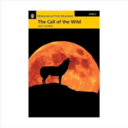 (کال آف د وایلد) (به نام وحشی)  The call of the wild+ cd (رنگی ،سطح 2،  با سی دی) (جنگل،پنگوئن)