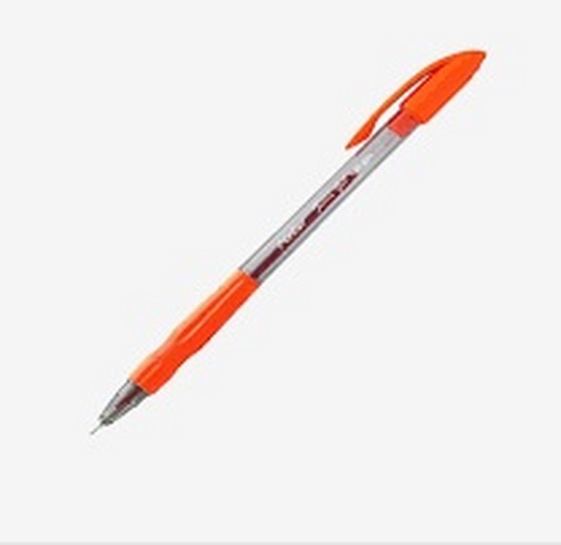 خودکار رنگ نارنجی قطر نوشتاری 0.7 مدل Semi gel ball pen پنتر