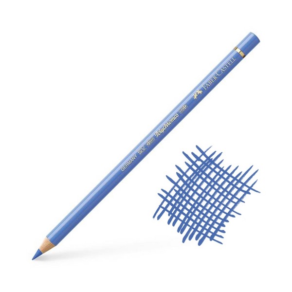 مداد پلی کروموس (پلی کروم) آبی( الترامارین )کد رنگ 120 ( FABER-CASTELL POLYCHROMOS ULTRAMARINE) فابر کاستل