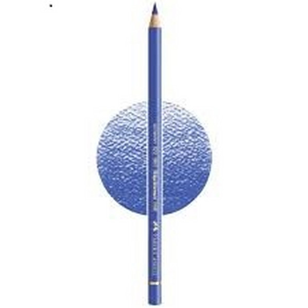 مداد پلی کروموس (پلی کروم) آبی( الترامارین )کد رنگ 120 ( FABER-CASTELL POLYCHROMOS ULTRAMARINE) فابر کاستل