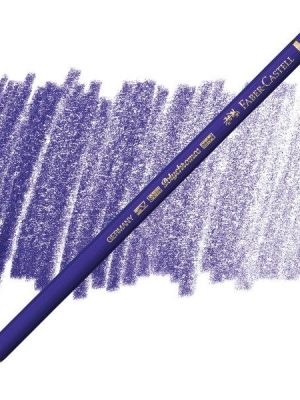 مداد پلی کروموس (پلی کروم)  بنفش آبی (بلو ویولت) کد رنگ 137 (FABER-CASTELL POLY CHROMOS BLUE VIOLET) فابر کاستل