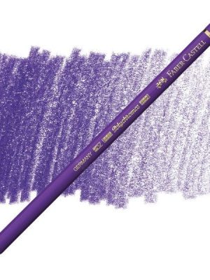 مداد پلی کروموس (پلی کروم) بنفش (پرپل ویولت) کد رنگ 136 (FABER-CASTELL POLY CHROMOS PURPLE VIOLET) فابر کاستل