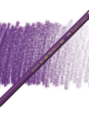 مداد پلی کروموس (پلی کروم) بنفش (منگنز ویولت) کد رنگ 160 (FABER-CASTELL POLYCHROMOS MANGANESE VIOLET) فابر کاستل