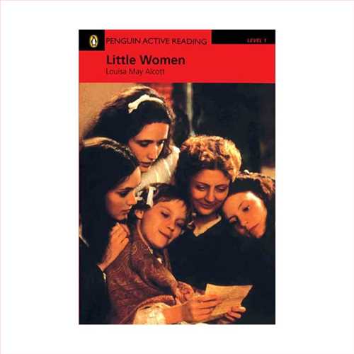 (لیتل وومن) (زن کوچک) Little woman +cd (سطح 1 ، با سی دی) (جنگل،پنگوئن)