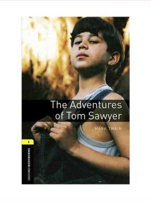 (د ادونچرز آو تام سیر) (ماجراهای تام سویر)  The adventures of tom sawyer + cd (سطح 1 ، با سی دی ) (جنگل،آکسفورد)