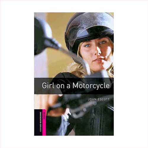 (گرل آن اموتورسیکلت) (دختر در موتورسیکلت) Girl on a motorcycle (سطح استارتر، رنگی) (جنگل،آکسفورد)