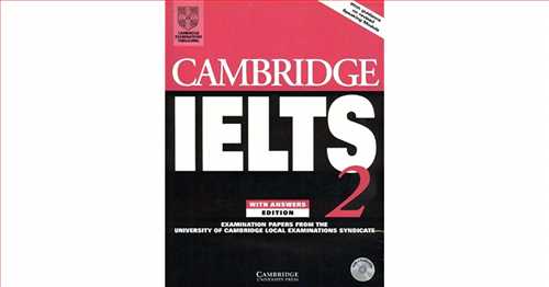 (آیلتس 2) Cambridge ielts test 2 +cd (با سی دی ) (سپاهان،کمبریج)