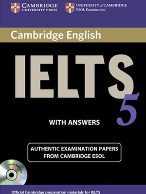 (آیلتس کمبریج 5) IELTES CAMBRIDGE TEST5+CD (با سی دی ) (جنگل)