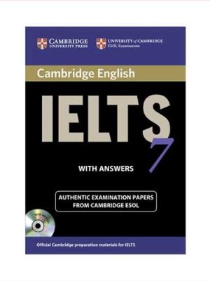 (آیلتس 7 ) CD + Ielts cambridge test 7 (با سی دی) (جنگل،کمبریج)