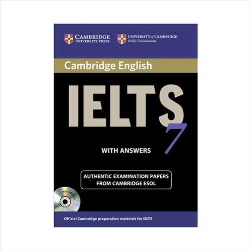 (آیلتس 7 ) CD + Ielts cambridge test 7 (با سی دی) (جنگل،کمبریج)