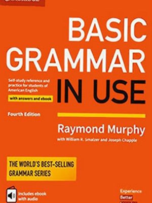 (بیسیک گرامر این یوز ویرایش ۴ کمبریج با سی دی)  Basic grammar in use + cd fourth edition cambridge