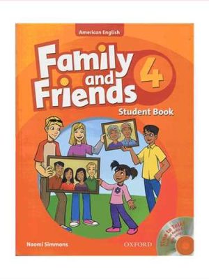 (فامیلی اند فرندز4)  Family  friends student book4+workbook + CD (با سی دی) (جنگل)