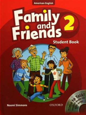 (فامیلی اند فرندز2) Family friends2 work book+ student book +cd (با سی دی) (جنگل)