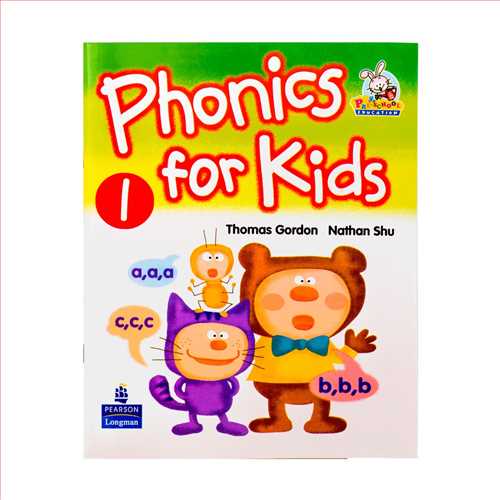 (فونیکس فور کیدز1)  Phonics for kids 1+CD (با  سی دی) (جنگل)