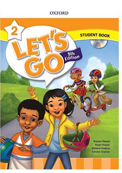 (لتس گو 2)  LETS GO 2 STUDENT BOOK+ WORKBOOK+CD (با سی دی) ( وزیری ویرایش 5) (جنگل)