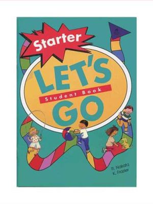 (لتس گو استارتر با ورک بوک و سی دی ویرایش 5 آکسفورد) LETS GO STARTER 5 edition  STUDENT BOOK +WORKBOOK+CD