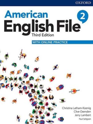 (امریکن انگلیش فایل 2 ویرایش 3، با سی  دی) AMERICAN ENGLISH FILE 2+ WORK BOOK+CD  (جنگل)