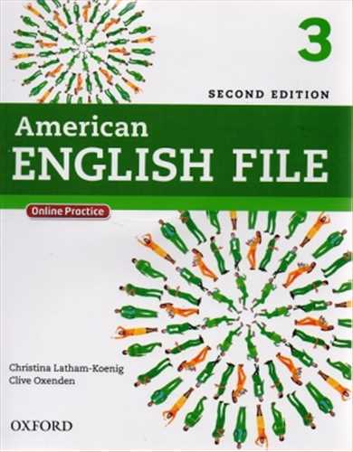 (امریکن انگلیش فایل3 ویرایش 2، گلاسه رحلی، با سی دی) CD+AMERICAN ENGLISH FILE 3+practice workbooK (جنگل)